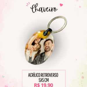 Chaveiro Personalizado Premium