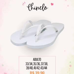 Chinelo Personalizado Adulto