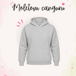 Moletom Infantil Canguru Personalizado