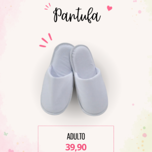 Pantufa Adulta Unissex Personalizada